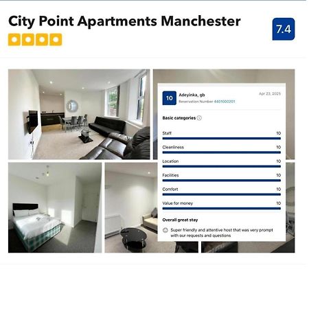 City Point Apartments Манчестер Экстерьер фото